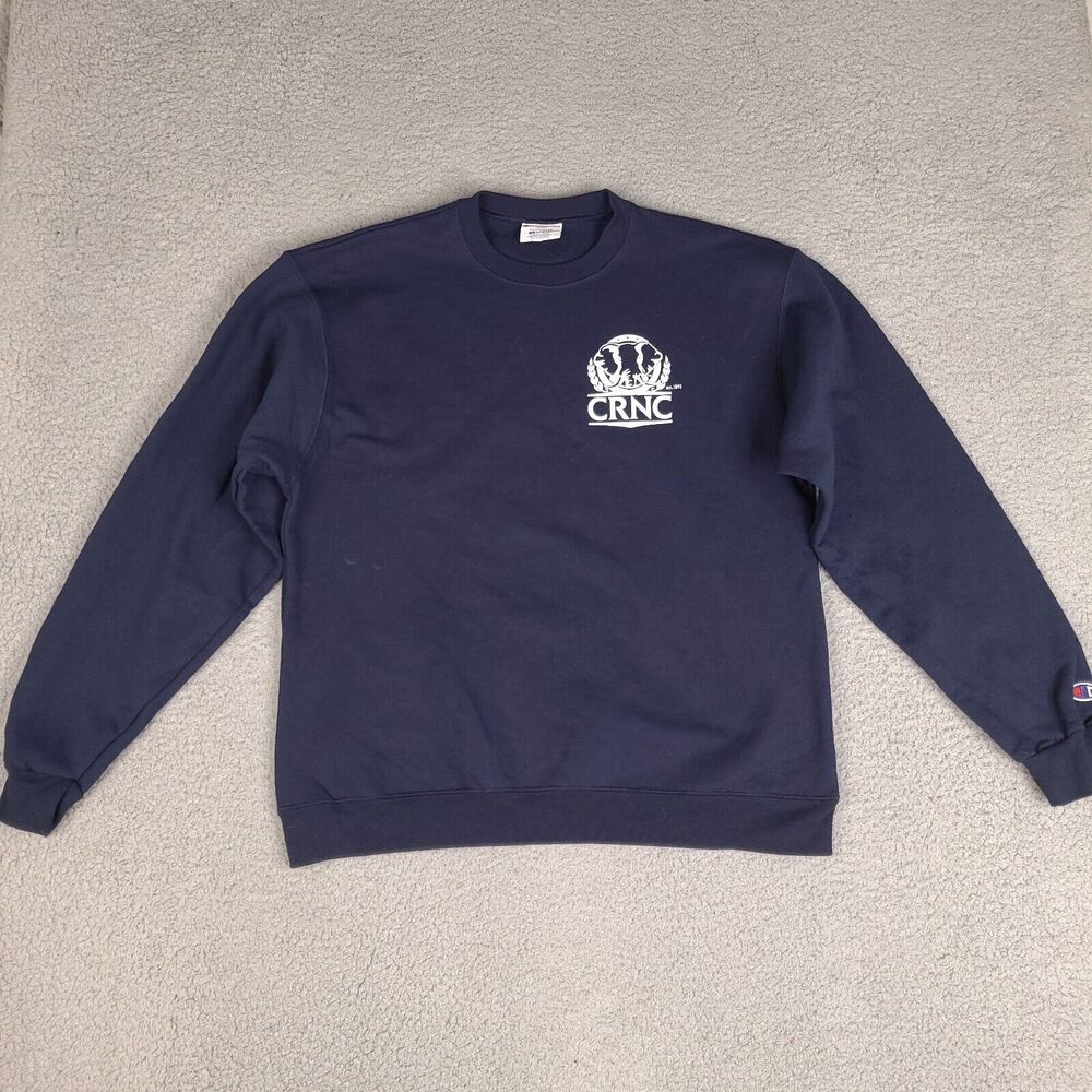 College Republican National Committee Sweatshirt Mens Large Blue Champion‎ GOP